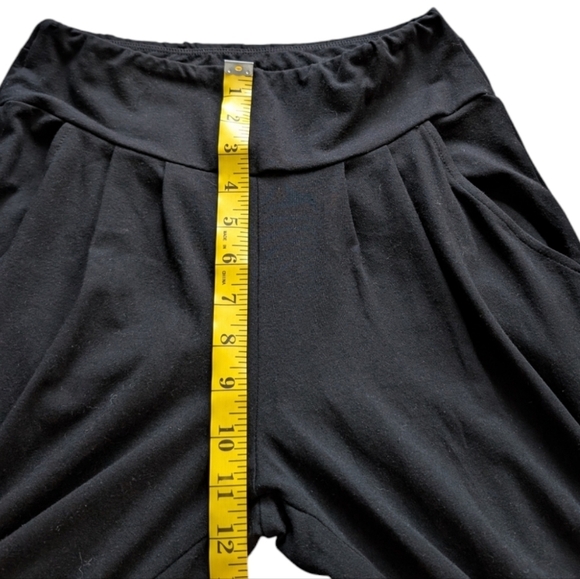 Encircled The Dressy Sweatpant Womens XS Stretch Pull On Elastic Waist Black - Picture 15 of 16